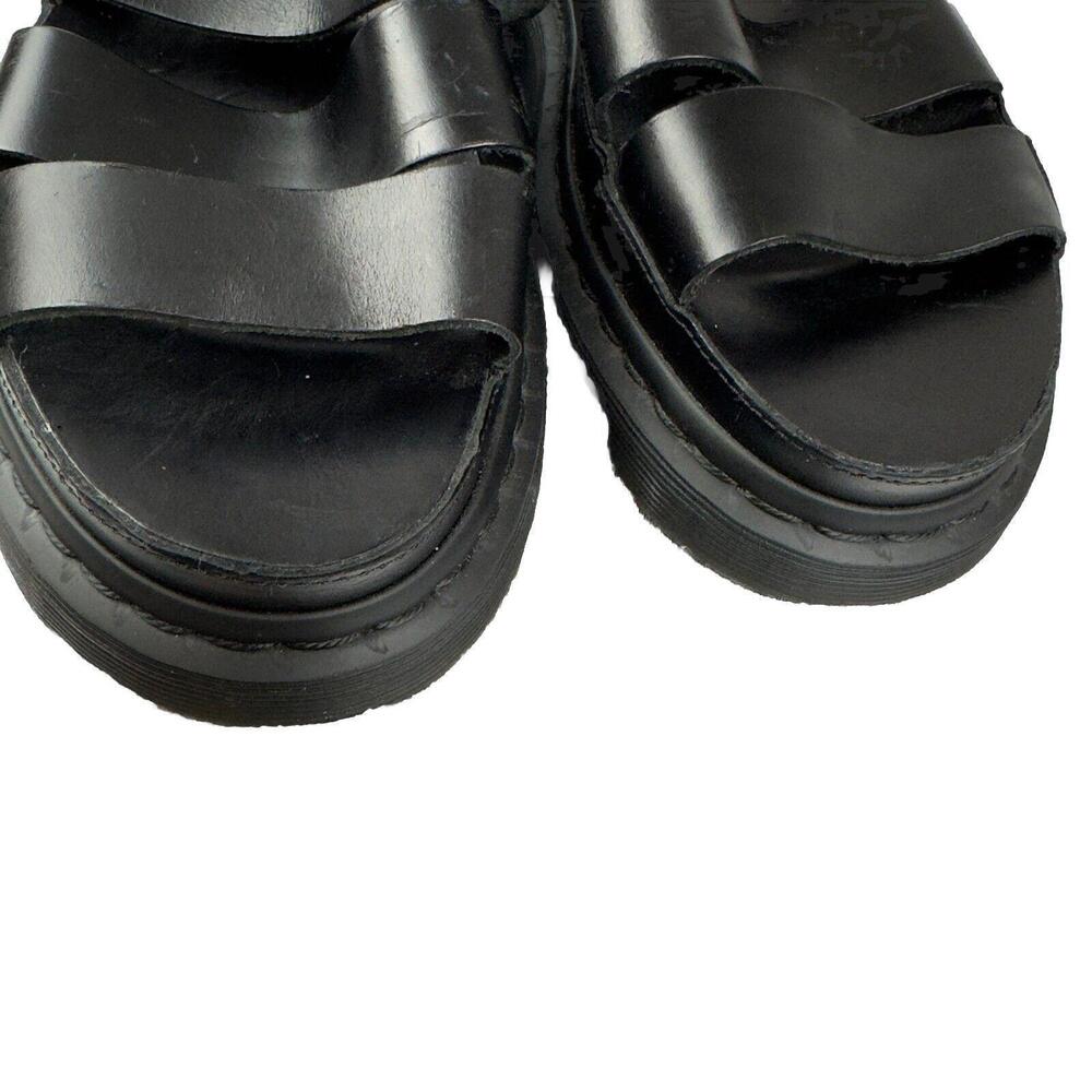 Dr. Martens Women's Clarissa II Gladiator Black Patent Leather Sandals US: 8 - Picture 15 of 15